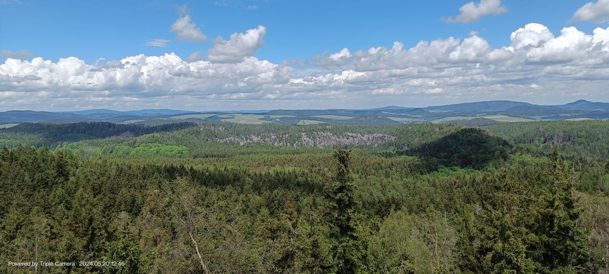 Ubytovani Na Potoce Appartement Radvanice  Buitenkant foto